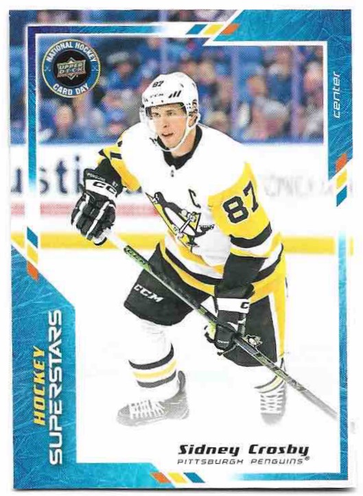 Hockey Super Stars SIDNEY CROSBY 2024 UD National Hockey Card Day