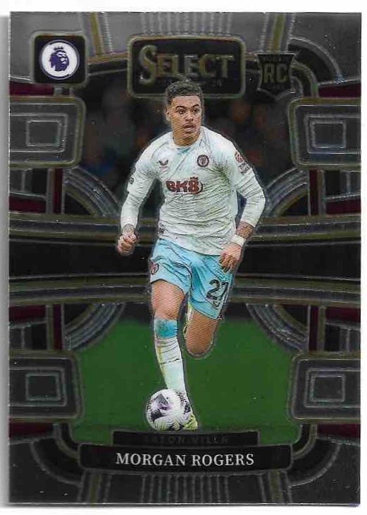 Rookie Terrace MORGAN ROGERS 23-24 Panini Select Premier League Soccer