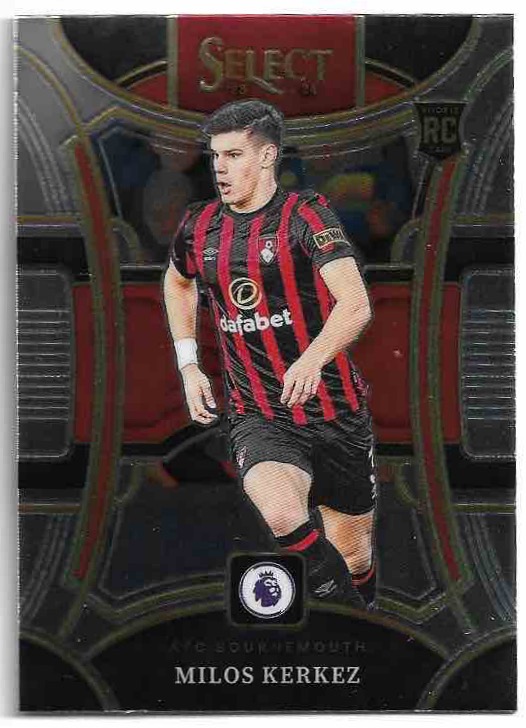 Rookie Mezzanine MILOS KERKEZ 23-24 Panini Select Premier League Soccer