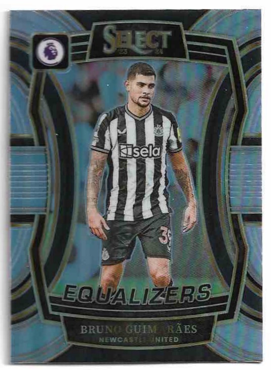 Prizm Equalizers BRUNO GUIMARAES 23-24 Panini Select Premier League Soccer