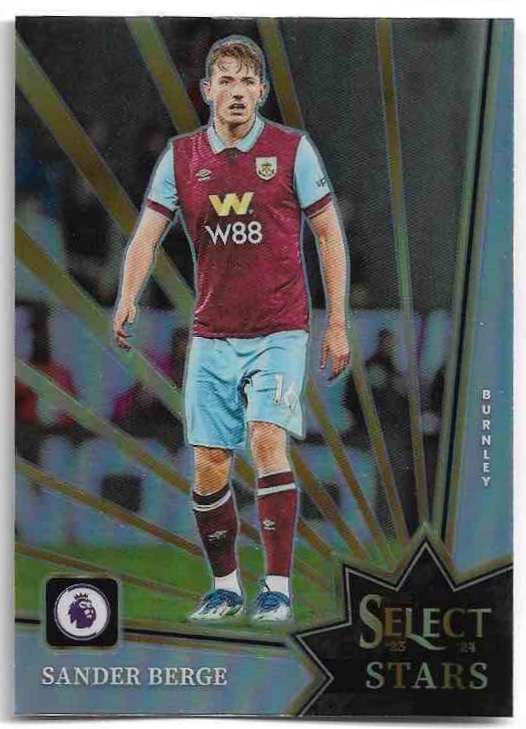 Prizm Select Stars SANDER BERGE 23-24 Panini Select Premier League Soccer