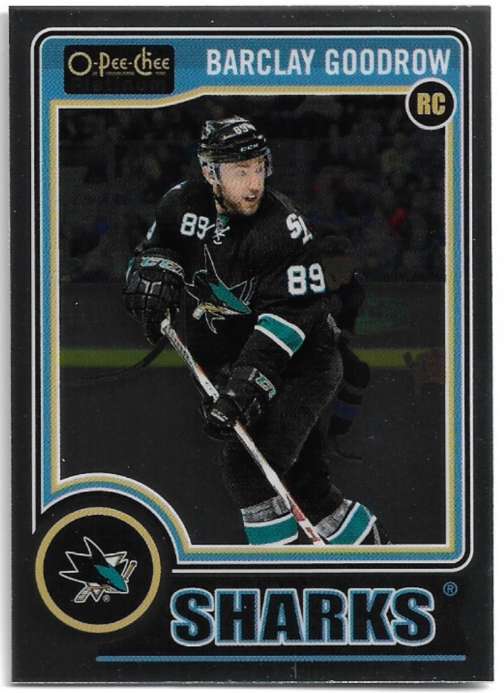 Rookie BARCLAY GOODROW 14-15 UD O-Pee-Chee OPC Platinum