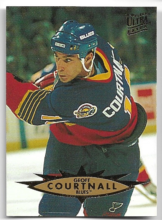 GEOFF COURTNALL 95-96 Fleer Ultra Extra