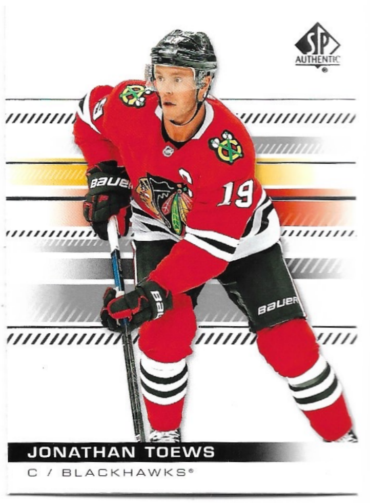 JONATHAN TOEWS 19-20 UD SP AUTHENTIC