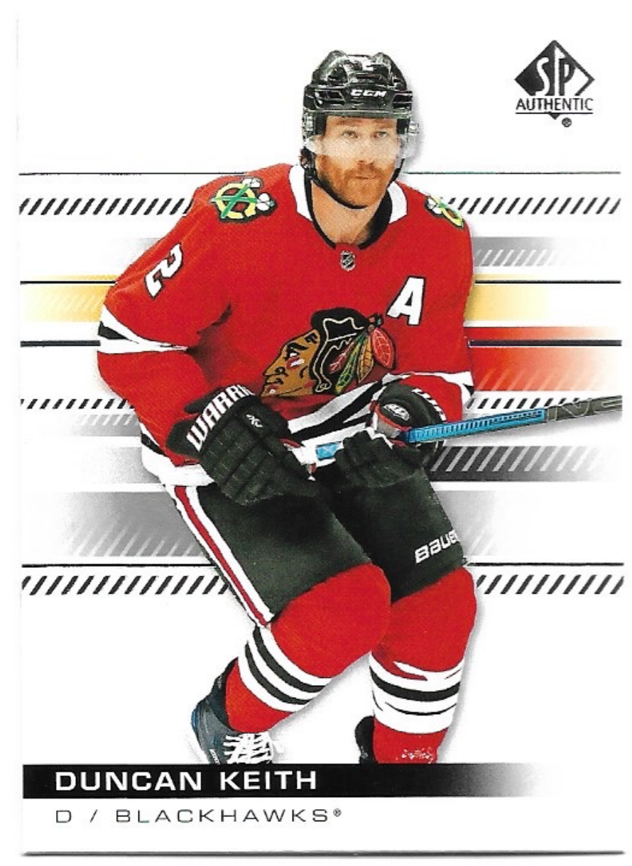 DUNCAN KEITH 19-20 UD SP AUTHENTIC