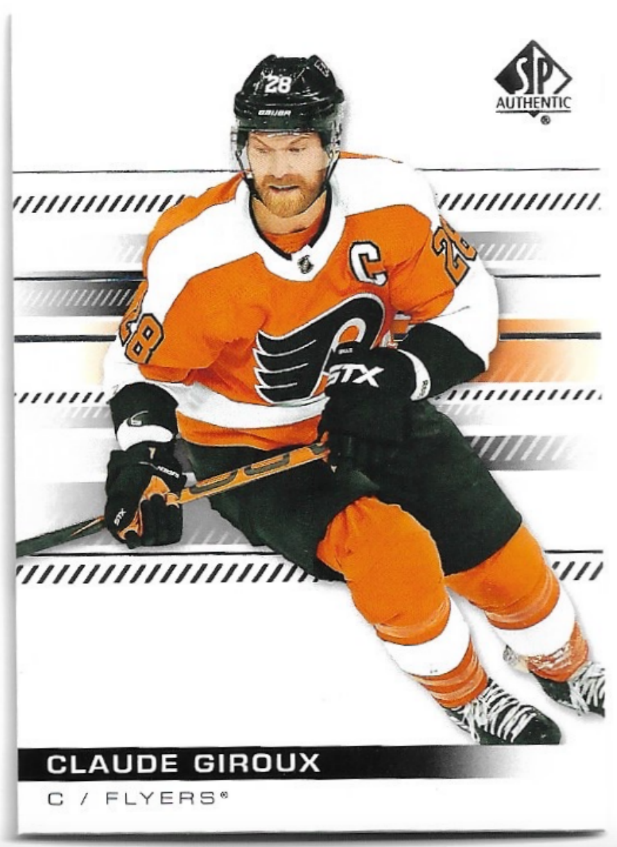 CLAUDE GIROUX 19-20 UD SP AUTHENTIC