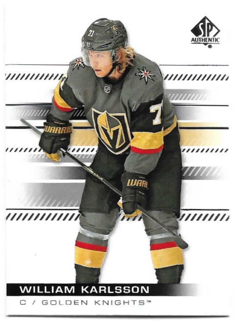 WILLIAM KARLSSON 19-20 UD SP AUTHENTIC