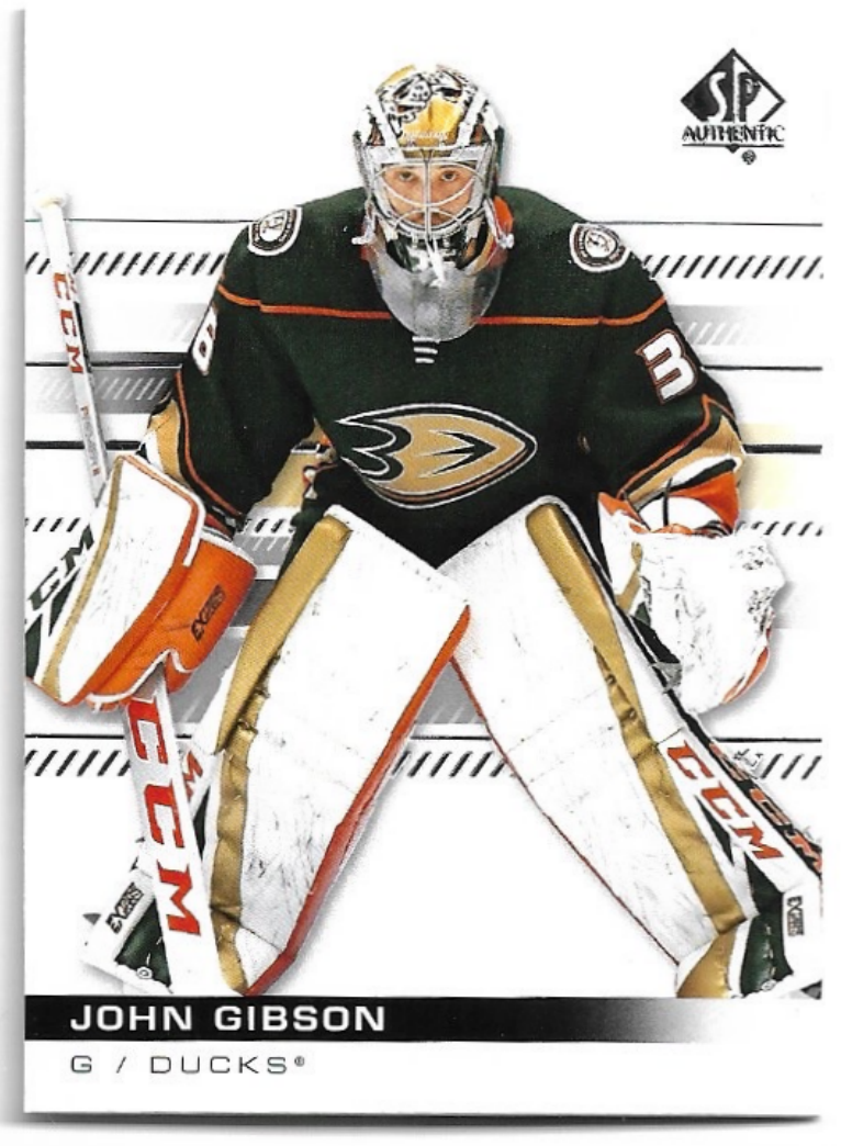 JOHN GIBSON 19-20 UD SP AUTHENTIC