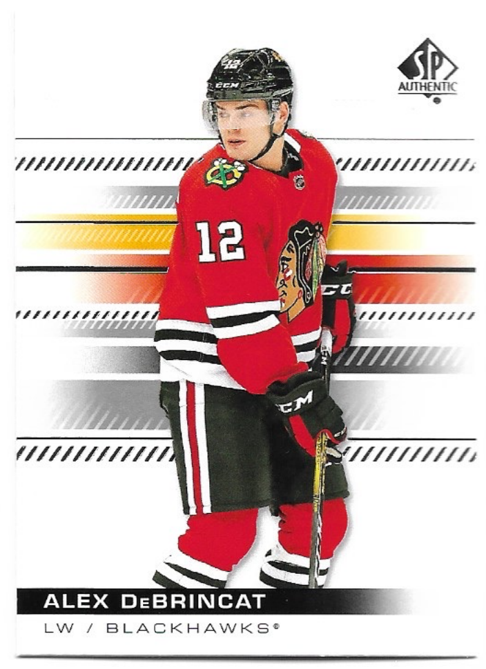 ALEX DEBRINCAT 19-20 UD SP AUTHENTIC