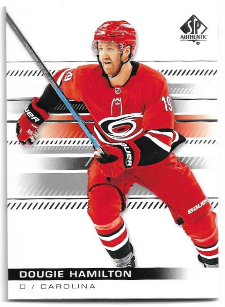 DOUGIE HAMILTON 19-20 UD SP Authentic