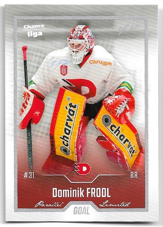 Silver DOMINIK FRODL 22-23 GOAL Cards Chance liga Update /60