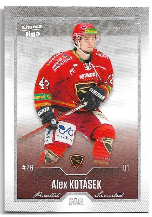 Silver ALEX KOTÁSEK 22-23 GOAL Cards Chance liga Update /60