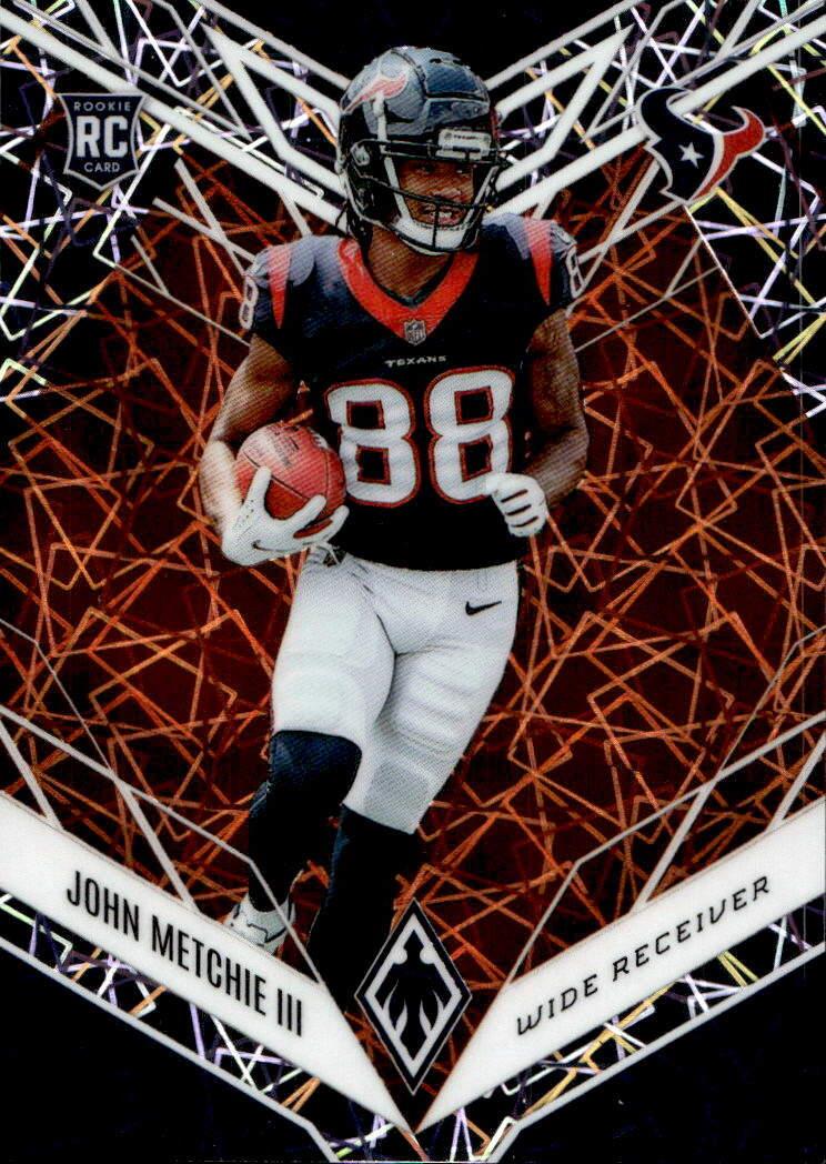 Rookie Orange Lazer JOHN METCHIE III 2022 Panini Phoenix Football /150