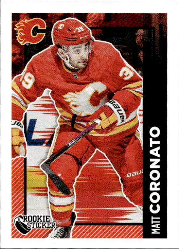 Rookie Sticker MATT CORONATO 2023-24 Topps NHL Sticker Collection Hockey