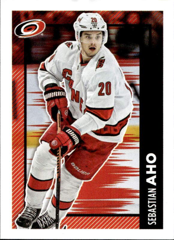 SEBASTIAN AHO 2023-24 Topps NHL Sticker Collection Hockey