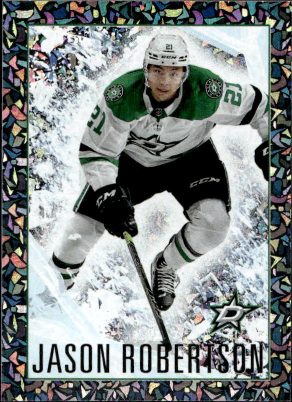 Foil JASON ROBERTSON 2023-24 Topps NHL Sticker Collection Hockey