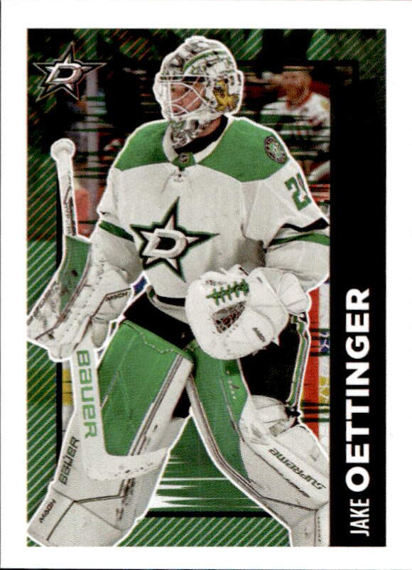 JAKE OETTINGER 2023-24 Topps NHL Sticker Collection Hockey