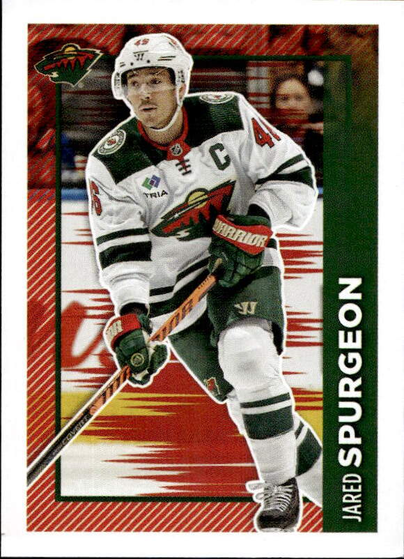 JARED SPURGEON 2023-24 Topps NHL Sticker Collection Hockey