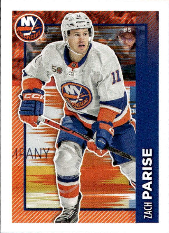 ZACH PARISE 2023-24 Topps NHL Sticker Collection Hockey