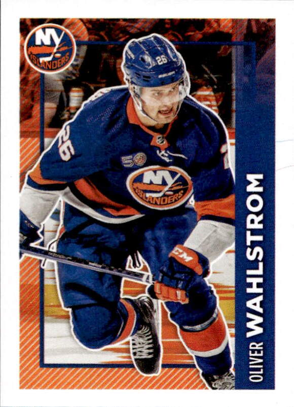 OLIVER WAHLSTROM 2023-24 Topps NHL Sticker Collection Hockey