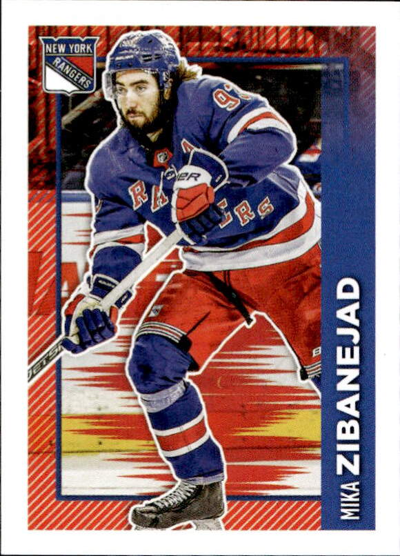 MIKA ZIBANEJAD 2023-24 Topps NHL Sticker Collection Hockey