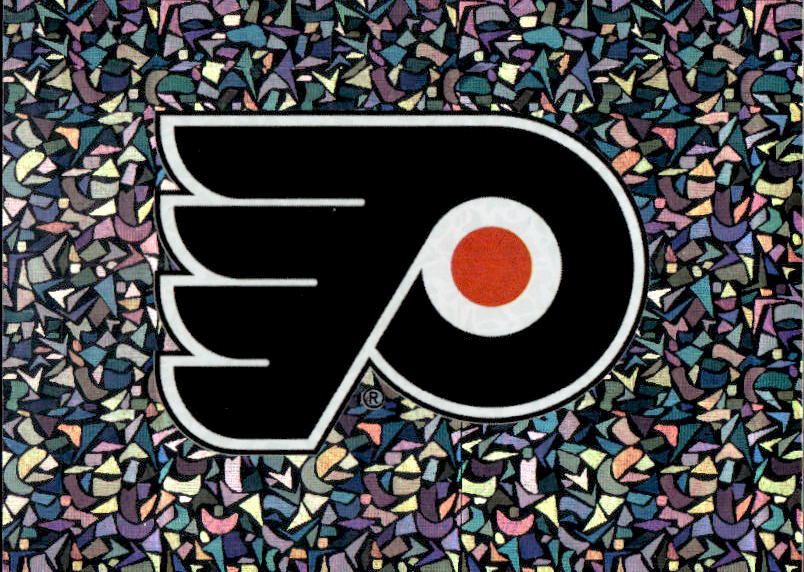 Foil Team Logo PHILADELPHIA FLYERS 2023-24 Topps NHL Sticker Collection Hockey