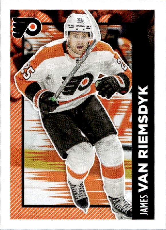 JAMES VAN RIEMSDYK 2023-24 Topps NHL Sticker Collection Hockey