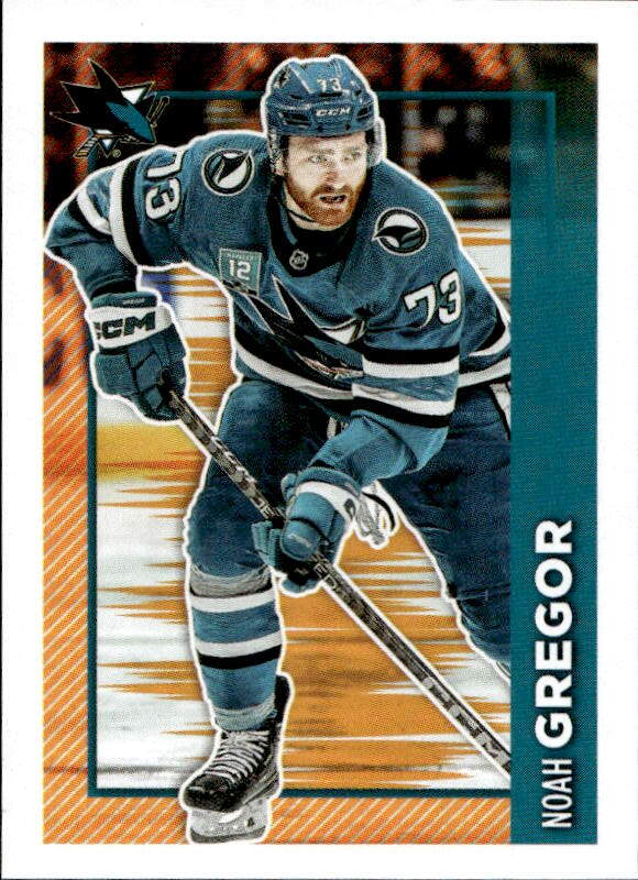 NOAH GREGOR 2023-24 Topps NHL Sticker Collection Hockey