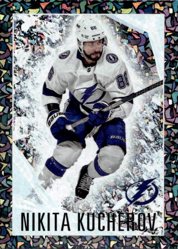 Foil NIKITA KUCHEROV 2023-24 Topps NHL Sticker Collection Hockey