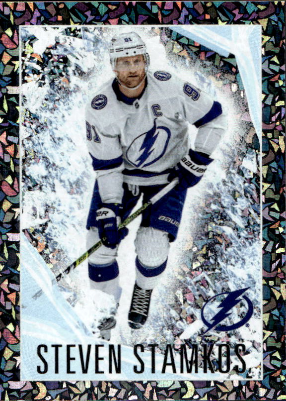 Foil STEVEN STAMKOS 2023-24 Topps NHL Sticker Collection Hockey