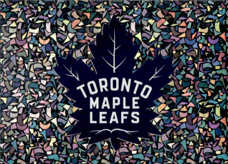 Foil Team Logo TORONTO MAPLE LEAFS 2023-24 Topps NHL Sticker Collection Hockey