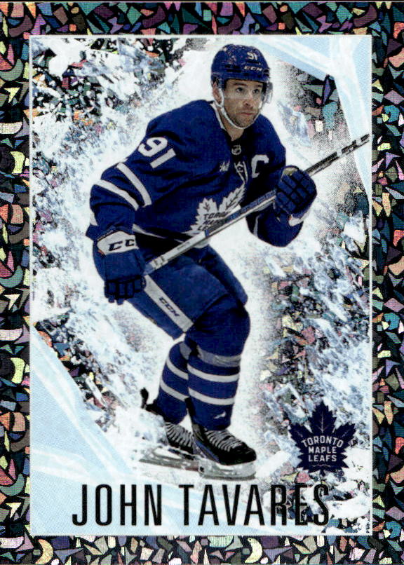 Foil JOHN TAVARES 2023-24 Topps NHL Sticker Collection Hockey