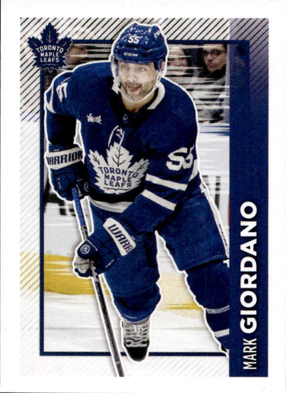 MARK GIORDANO 2023-24 Topps NHL Sticker Collection Hockey