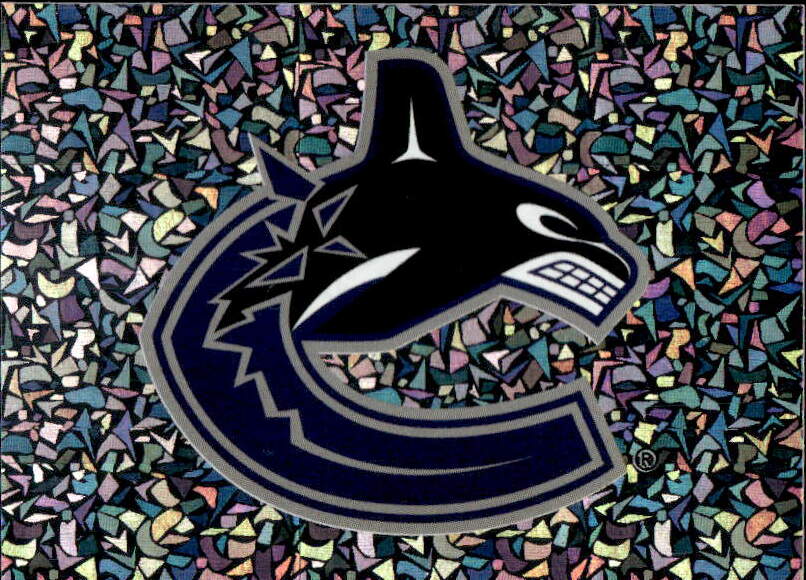 Foil Team Logo VANCOUVER CANUCKS 2023-24 Topps NHL Sticker Collection Hockey