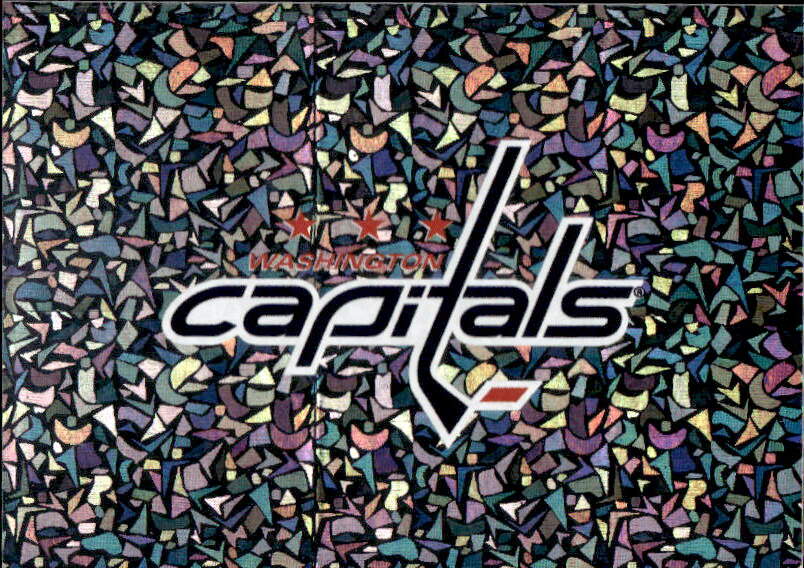 Foil Team Logo WASHINGTON CAPITALS 2023-24 Topps NHL Sticker Collection Hockey