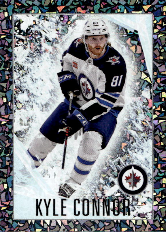 Foil KYLE CONNOR 2023-24 Topps NHL Sticker Collection Hockey