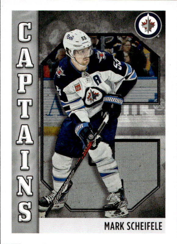 Captains MARK SCHEIFELE 2023-24 Topps NHL Sticker Collection Hockey