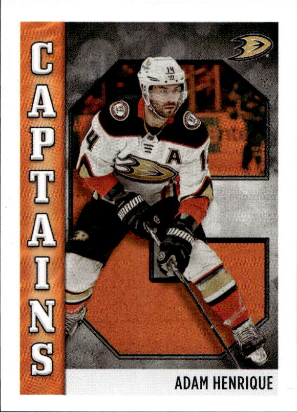 Captains ADAM HENRIQUE 2023-24 Topps NHL Sticker Collection Hockey