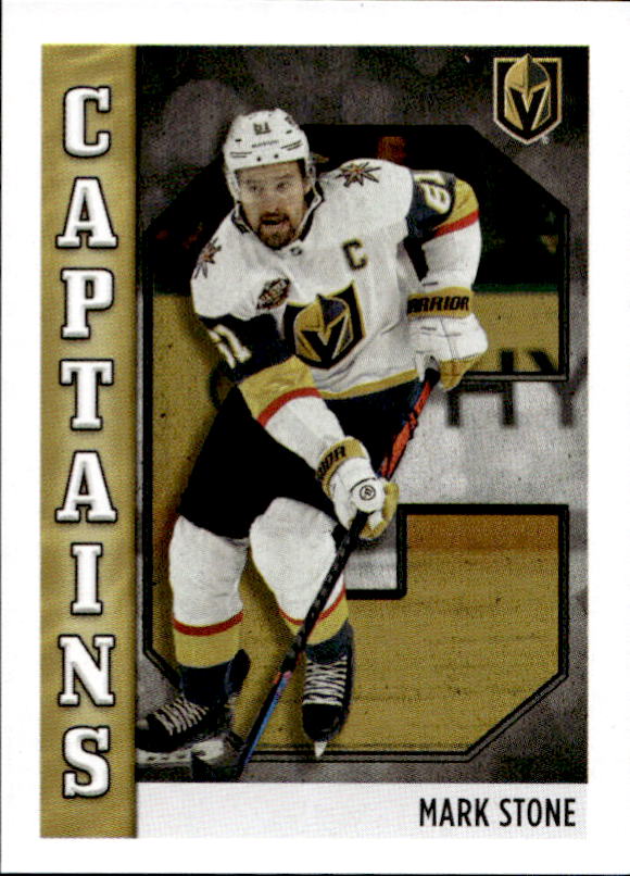 Captains MARK STONE 2023-24 Topps NHL Sticker Collection Hockey