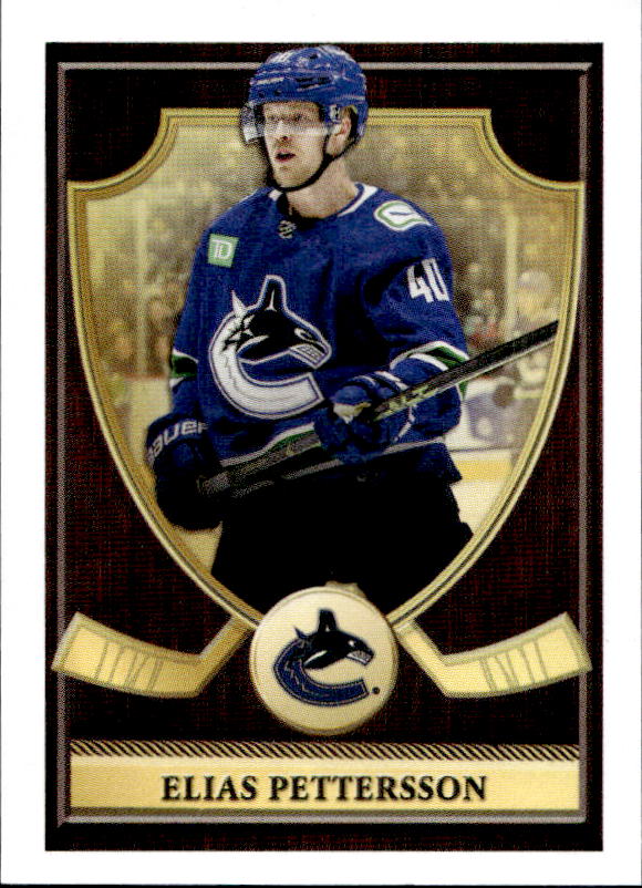 Top Shelf Talents ELIAS PETTERSSON 2023-24 Topps NHL Sticker Collection Hockey