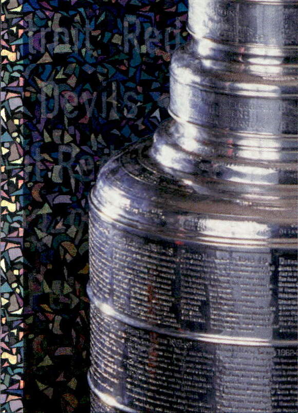 Foil Stanley Cup Image 3 2023-24 Topps NHL Sticker Collection Hockey