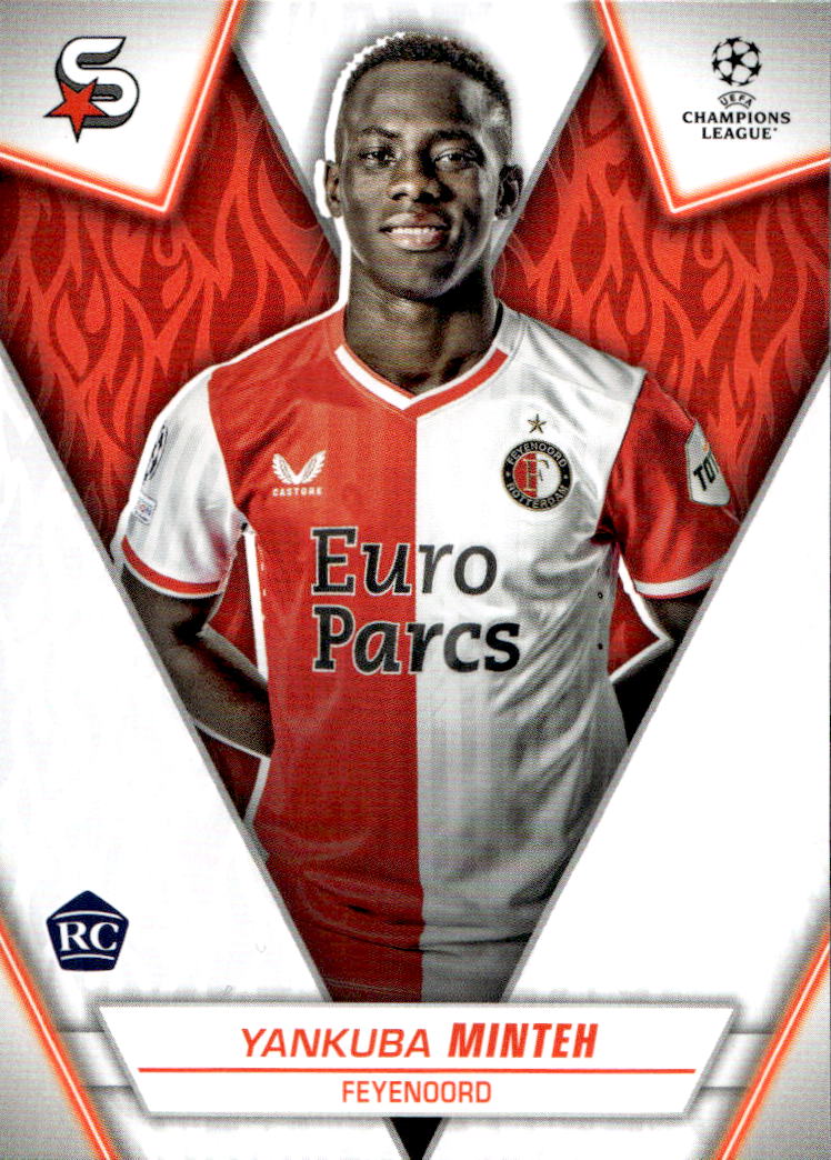 Rookie YANKUBA MINTEH 23-24 Topps UEFA Superstars