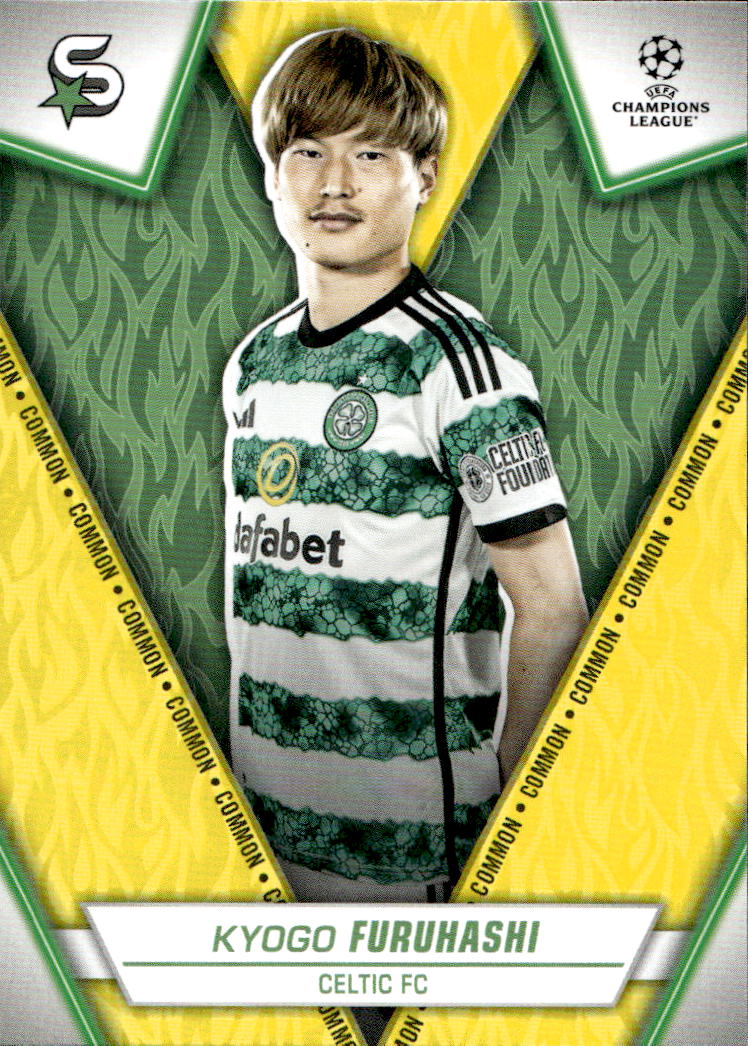 Common Yellow KYOGO FURUHASHI 23-24 Topps UEFA Superstars