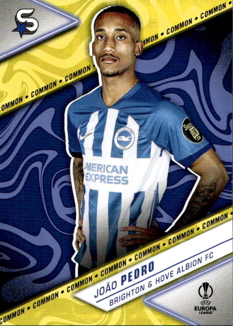 Common Yellow JOAO PEDRO 23-24 Topps UEFA Superstars