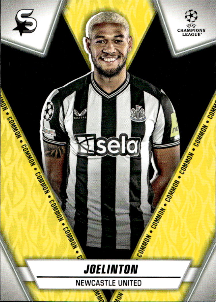 Common Yellow JOELINTON 23-24 Topps UEFA Superstars