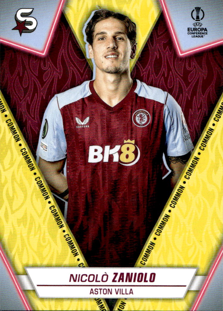 Common Yellow NICOLO ZANIOLO 23-24 Topps UEFA Superstars