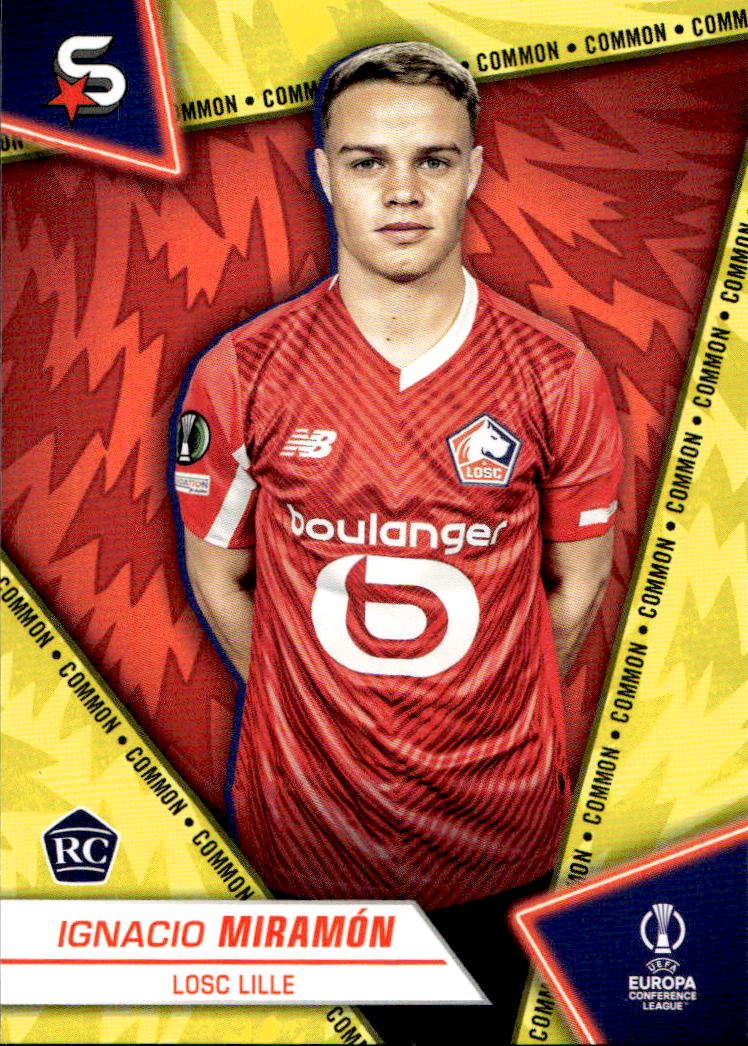 Rookie Common Yellow IGNACIO MIRAMON 23-24 Topps UEFA Superstars