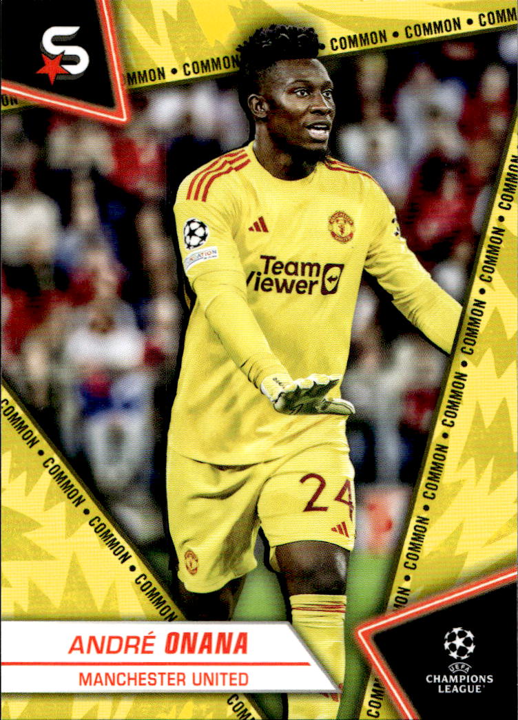 Variations Common Yellow ANDRE ONANA 23-24 Topps UEFA Superstars