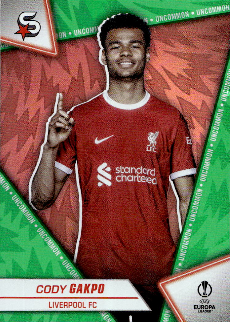 Uncommon Green CODY GAKPO 23-24 Topps UEFA Superstars