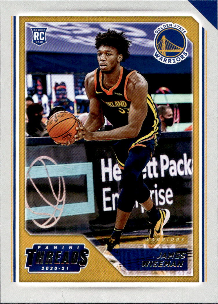 Rookie Threads JAMES WISEMAN 20-21 Panini Chronicles Basketball